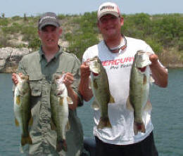 Bass Caught on Guide Trips with Kurt Dove 