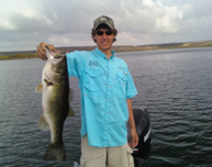 Bass Caught on Guide Trips with Kurt Dove 