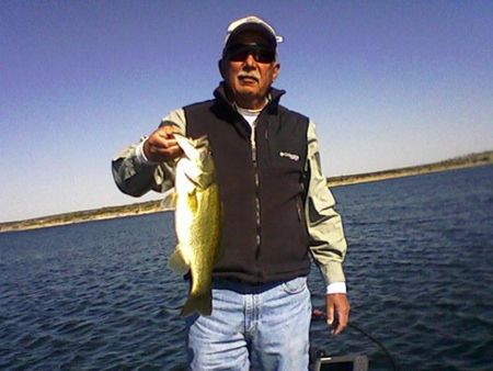 Bass Caught on Lake Amistad Choke Canyon or Falcon Lake